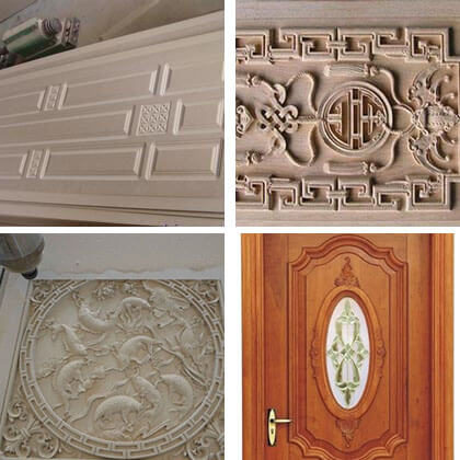 Woodworking engraving machine