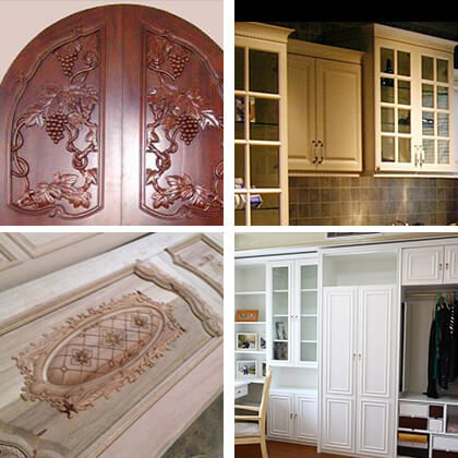 Engraving Wood Door Machine