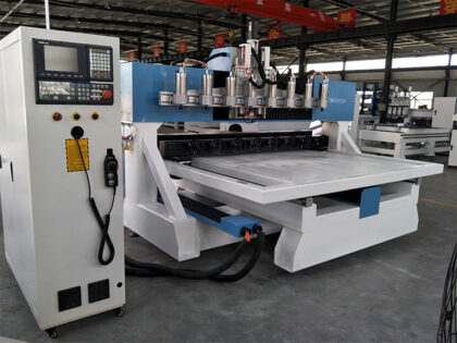 3D 4 Axis Wood Carving Machine