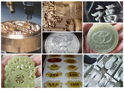 Semi Enclosed CNC Mini Carving Machine