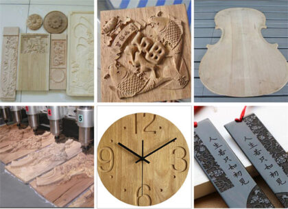 6 Spindles 3D CNC Woodworking Machines