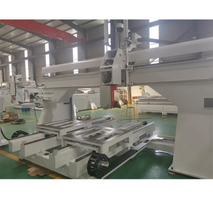 Work table Moving 5 Axis CNC Router