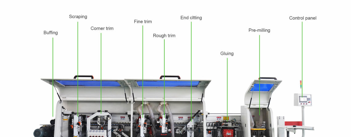 PVC Automatic Edge Banding Machine