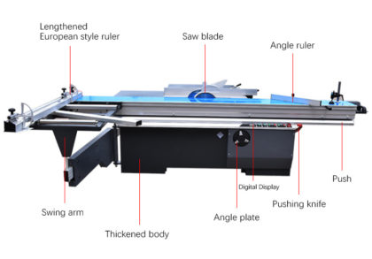 Wood Cutting Panel Saw Machine