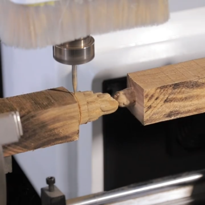 4 Axis Woodworking CNC Router