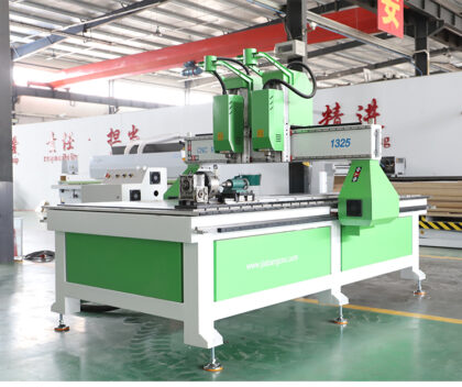 Dual Spindle 3 Axis Woodworking CNC Router Machine