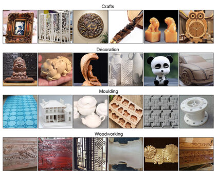 4 Axis CNC Wood Carving Machine