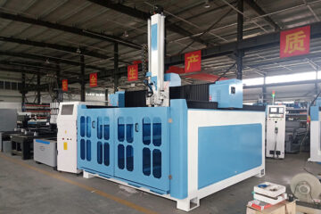Double Layer 4 Axis CNC Machine