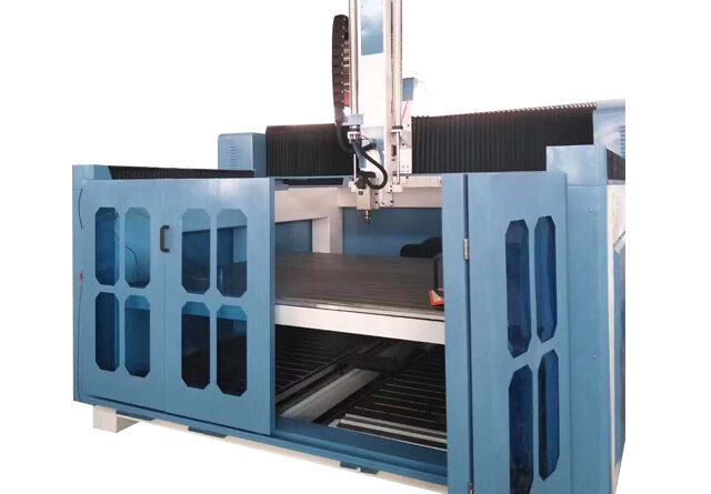 Double Layer 4 Axis CNC Machine