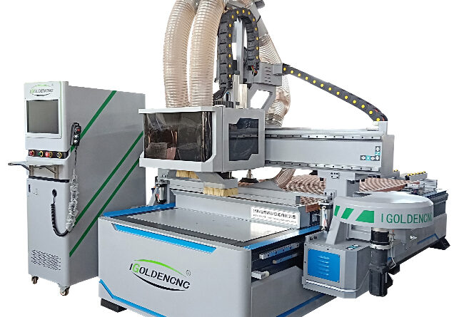 CNC Nesting Machine with Drilling