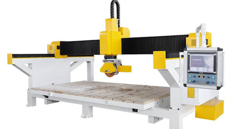 5-Achsen-CNC-Brückensäge