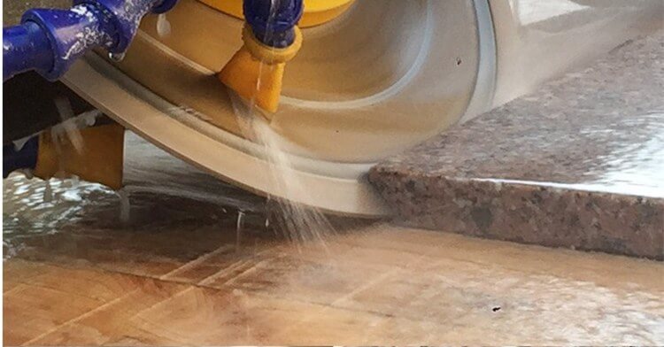 45°marble stone cutting