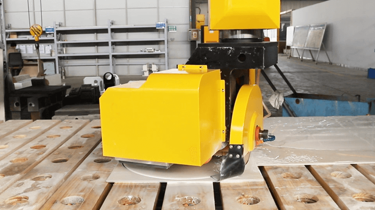 90°marble stone cutting