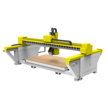 4 Axis Bridge Saw Stone CNC Cutting Machine