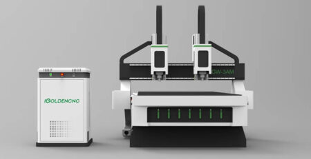 Dual Head CNC Wood Router