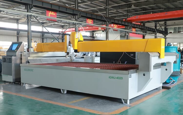 cnc water jet cutting machine