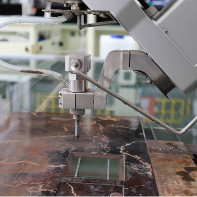 water jet cutting