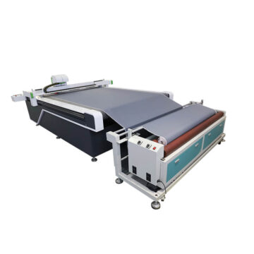 fabric layer cutting machine for garment