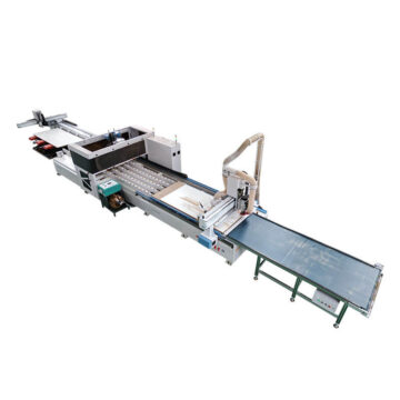 Automatic Woodworking Drilling and Cutting Machine