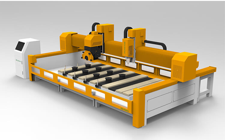 granite cutting and polishing machine