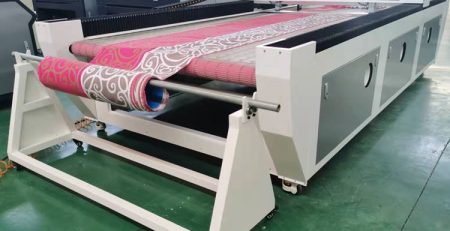 laser cutting machine for textile