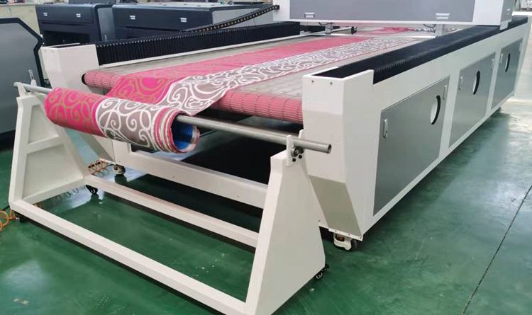 laser cutting machine for textile