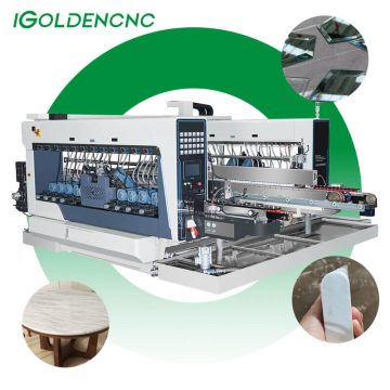 glass straight-line double edging machine