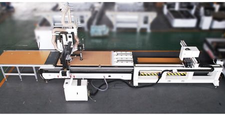 Nesting CNC Machine with Labeling Function