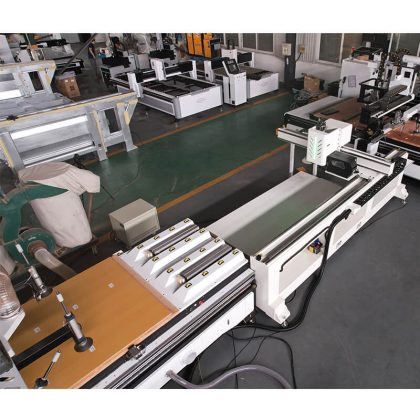 Labeling CNC Drilling and Cutting Production Line